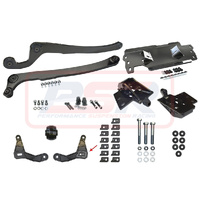 Nissan Patrol GQ-GU Wizard Flex Hybrid Long Arm Kit 2-6"